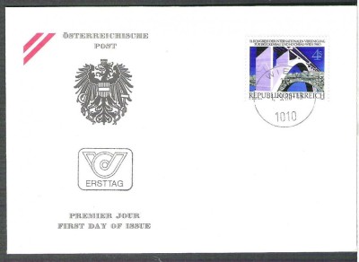 Austria &amp;Ouml;sterreich 1980 Kongress FDC K.140 foto