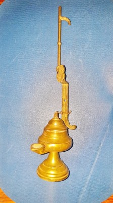 E246-OPAIT-Aromar-Tamaietor vechi alama masiva bronz stare buna. De pus tamaie sau diverse arome foto