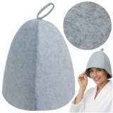 Palarie de sauna din pasla Isomedix 26455, protectie cap si par