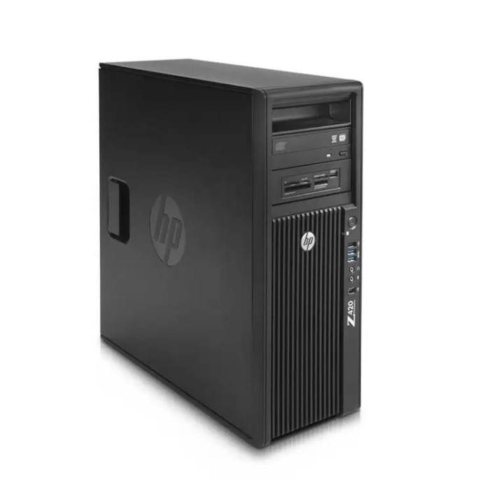 Unitate PC Second Hand, HP Z420 WORKSTATION TOWER, Procesor XEON E5 1620 V2, Memorie RAM 8 GB, SSD 256 GB SATA NOU, DVD-ROM