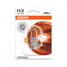 Bec auto far halogen Osram H3 Original Line 12V 55W 64151-01B