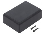Carcasă Universală ABS Neagră 48.5x68x25mm, MASZCZYK