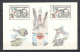 Cehoslovacia.1987 Programul Intercosmos:Cosmonautica-Bl. XC.579