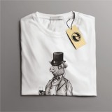Tricou casual din bumbac 100% de barbati marimea XXL Politician