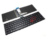 Tastatura HP NSK-CWCBW iluminata layout US fara rama enter mic