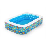 Bestway Piscina gonflabila pentru copii, albastru, 229x152x56 cm