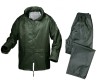 Compleu Ploaie Impermeabil Verde Pescuit (Jacheta+Pantaloni) Foita Fas, Cusaturi Termosudate, Marimi M-XXXL