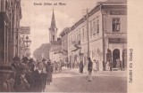 Salutari din Radauti. Strada Stefan cel Mare (circulata 1927)