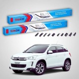 Cumpara ieftin Ștergătoare Citro&euml;n C4 Aircross SUV 2012-prezent | Set Față Flat Premium &ndash; TeamCar&reg;