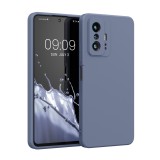 Husa Kwmobile pentru Xiaomi 11T/11T Pro, Silicon, Albastru, 56573.12, Carcasa