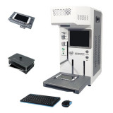 Laser cu PC inclus + extractor fum + mold sustinere telefon electronic TBK 958A