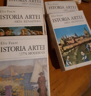 ISTORIA ARTEI ELIE FAURE 5 VOLUME foto