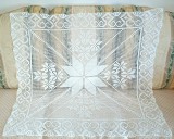 Fata de masa Vintage din bumbac crosetata