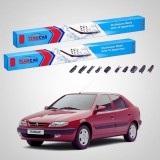 Cumpara ieftin Ștergătoare Citro&euml;n Xsara N1 Hatchback 1997-2005 | Set Față Flat Premium &ndash; TeamCar&reg;
