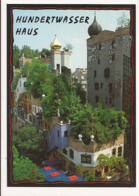 AT1 - Carte Postala-AUSTRIA- Viena, Hundertwasser Haus , necirculata foto