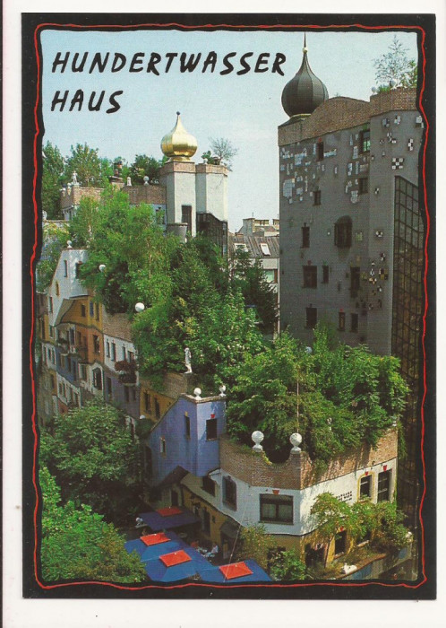 AT1 - Carte Postala-AUSTRIA- Viena, Hundertwasser Haus , necirculata