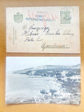 C474-I-Carta Postala Ferdinand Romania 1919 si Balcic tarm.