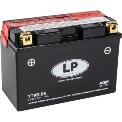 Baterie Moto LP Batteries Agm 8Ah 12V MA LT9B-BS foto