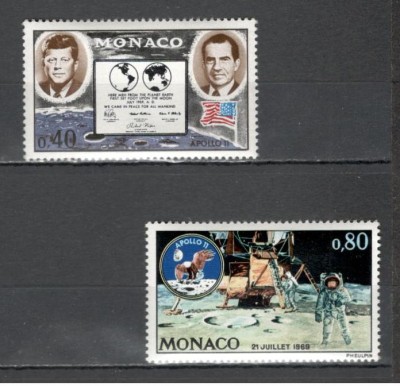 Monaco.1970 Cosmonautica-1 an aselenizarea Apollo 8 SM.511 foto