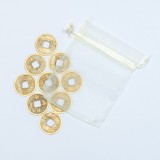Cumpara ieftin Sac cu bani &amp;#8211; 9 monede I-Ching