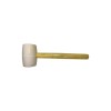 Ciocan cauciuc tip francez 680gr alb coada lemn DSH 010835