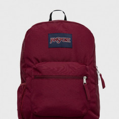 Jansport rucsac culoarea bordo, mare, neted