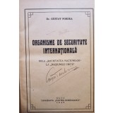 Gustav Pordea - Organisme de securitate internationala (Editia: 1946)