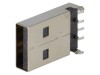 Mufă USB A PCB SMT 4 PIN USB 2.0 Orizontală