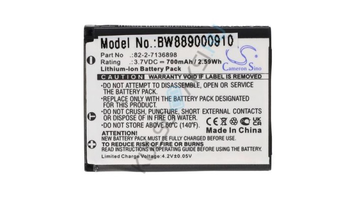 &Icirc;nlocuire baterie pentru căști wireless VHBW pentru SteelSeries 82-2-7136898 - 700 mAh 3,7 V Li-Ion