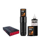Kit Tatuaj, Inkone WorldPower, 2 baterii, Pachet Complet