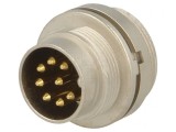 Conector M16 Soclu Tată 8PIN 5A 60V IP40, Lumberg