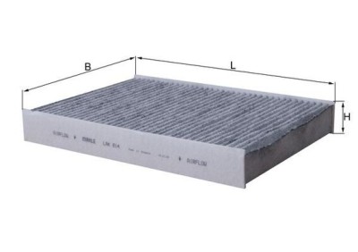 MAHLE LAK 814 Filtru, aer habitaclu foto