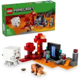 LEGO&reg; Minecraft&reg; - Ambuscada in portalul nether 21255, 352 piese