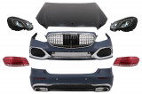 Kit Exterior compatibil cu Mercedes E-Class W212 (2009-2012) Conversie la Facelift M Design