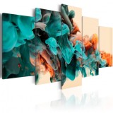 Cumpara ieftin Tablou - Fury of colors 200x100 cm