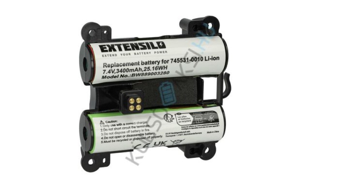 Baterie VHBW &icirc;nlocuiește Bose 745531-0010 pentru difuzor Bose - Li-Ion 3400 mAh