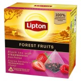 Lipton Fructe de padure ceai negru, 20 plicuri
