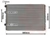 VAN WEZEL 58002130 Radiator, racire motor