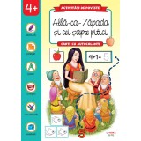 Activitati de poveste, Alba-ca-Zapada si cei sapte pitici, Carte cu autocolante