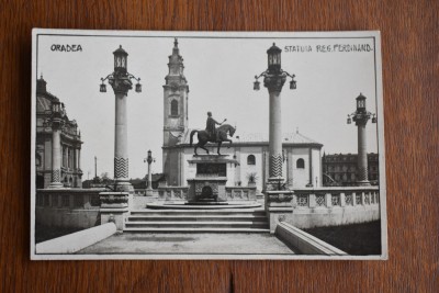CP Oradea Statuia Regelui Ferdinand foto