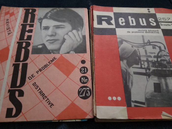 LOT 8 REVISTE REBUS 1968