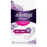 Always Discreet Long absorbante pentru incontinență 40 buc