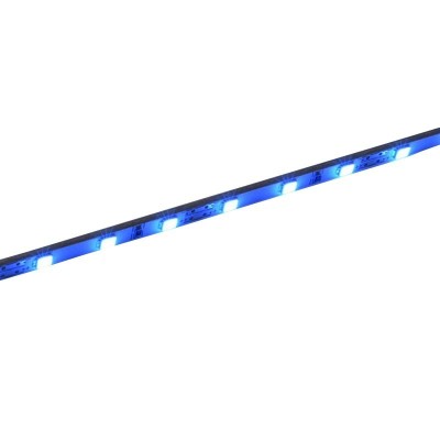 Bara LED 2835 elSales ELS-BL28AB tensiune 12V, culoare albastru, lungime 1 m, latime 4 mm foto