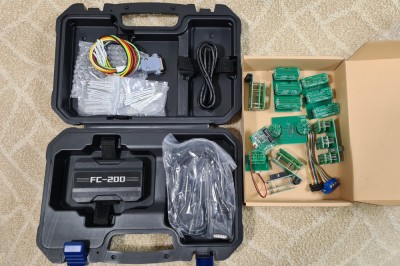 CG CGDI FC200 Programator ecu auto, 4200 ECUs, ISN BMW + set adaptoare full foto