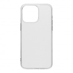 Husa de protectie telefon OBAL:ME TPU pentru Apple iPhone 15 Pro Max, Poliuretan, Transparent