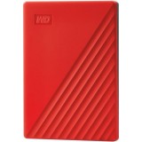 Hard disk extern WD My Passport 2TB USB 3.0 Red