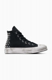 Cumpara ieftin Converse tenisi Chuck 70 femei, culoarea negru, A07207C