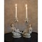 Set doua sfesnice baroc din portelan cu ingerasi OAP050