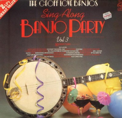 VINIL 2XLP The Geoff Love Banjos &amp;lrm;&amp;ndash; Sing-Along Banjo Party Vol. 3 (NM) foto