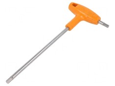 Cheie Imbus HEX 5mm Inoxidabil cu M&acirc;ner T 200mm